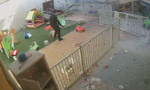 Be'er Sheva daycare center heavily damaged by Iranian missile