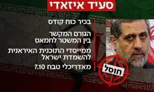 הבכיר האיראני שחוסל מאדריכלי 7 באוקטובר
