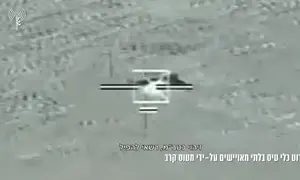 תיעוד יירוט הכטב"מים