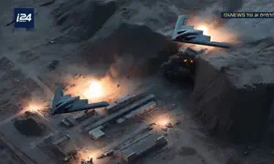 Special simulation of the US strike on Iran