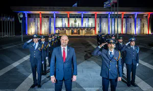 Knesset flies US flag for Operation Midnight Hammer
