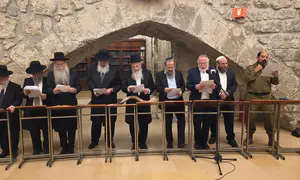 הרבנים הודו בכותל: "תקופה של נס"