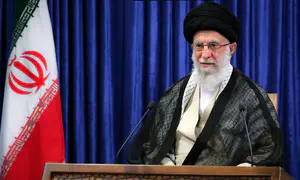 Khamenei claims US joined war out of fear