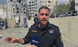 Iranian missile strike leaves homes in rubble, civilians targeted