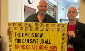 Hostage families urge US action while foes falter