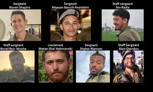 Seven soldiers fell in southern Gaza