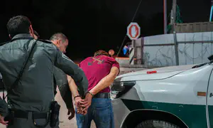Border Police arrest infiltrator who stole car