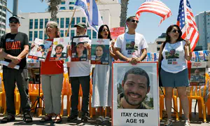 Hostage families mark July 4th, call for Trump to lead a deal
