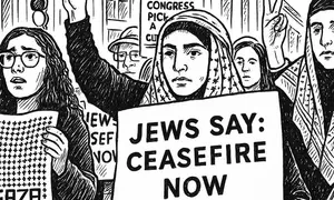 Hey, you Jew in the keffiyeh!