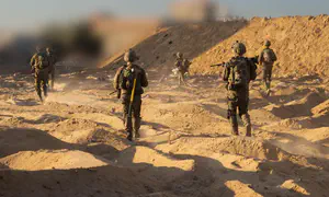 Terrorists who launched antitank missiles at troops eliminated