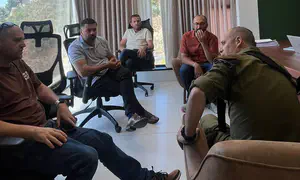 The 210th Division Commander's warning about the Syrian border