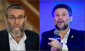 Gafni and Smotrich trade blows over haredi conscription