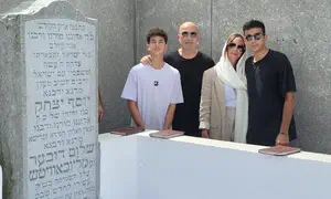 Edan Alexander returns to site where Trump prayed for his release