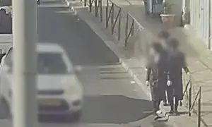 Arab driver throws coffee on haredi pedestrians