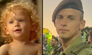 The baby from the diaper commercial fell in Gaza