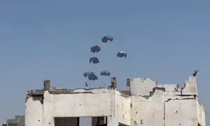 IDF declares daily humanitarian pause as aid airdrops into Gaza