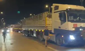 Driver of humanitarian aid truck drags teen over road