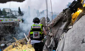 Elderly man injured in Iranian missile strike dies