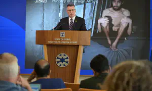Sa'ar slams global media silence on hostage torture