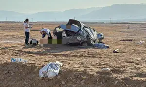הרוג ושלושה פצועים בתאונה סמוך לצומת מצדה