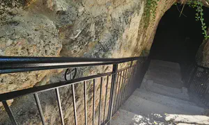Crucifixes erected at Jewish tomb on Mount of Olives