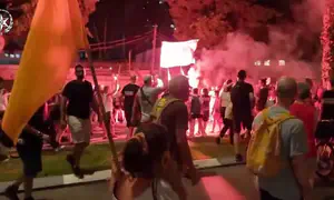 מחאות בירושלים ובתל אביב נגד כיבוש עזה