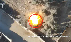 IDF destroys rocket launcher used to fire towards Nir Am