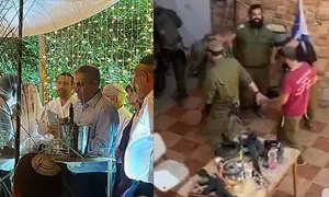 הרבנים שרקדו בג'נין - והשופט שבירך בחופה