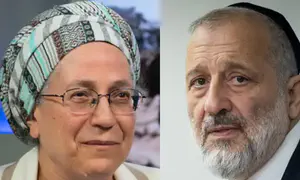 Orit Strock, Aryeh Deri hold shouting match over Hamas deal