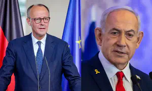 'Germany rewarding Hamas terrorism with arms embargo'