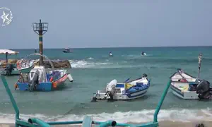 Three arrested for taking over beach in Jisr az-Zarqa