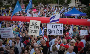 שביתה בשירות חמאס, נגד החטופים