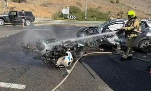 Two reservists killed in motorcycle accident
