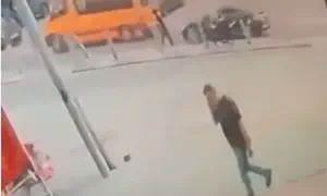 Dramatic arrest near Ramallah