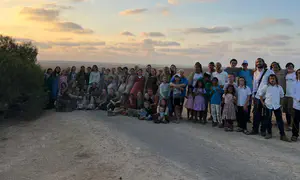 200 Nachala activists spend Shabbat near Gaza's fence