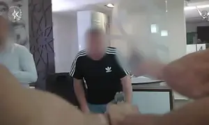 Terrorists arrested at bank in dramatic operation