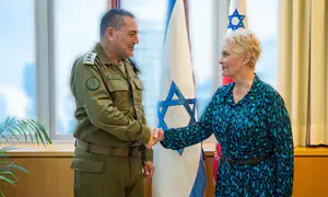 IDF, WFP leaders discuss humanitarian efforts for Gaza Strip