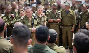'We will not stop the war until we defeat this enemy'