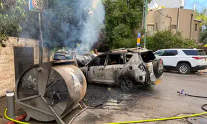 Two arrested for central Jerusalem arson