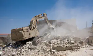 IDF destroys homes of 2 terrorists who murdered Yehonatan Deutsch