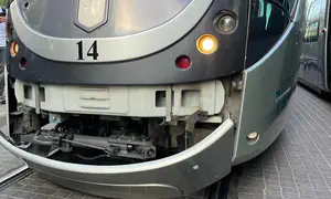 Haredi protesters block entrance to Jerusalem, train damaged