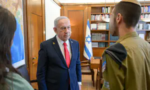 Netanyahu to combat soldier: 'You prevented a greater disaster'