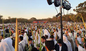 אמירת הלל במתחם הנובה ברעים