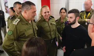 IDF Chief of Staff meets with released hostages