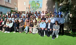 Minister Sofer Honors International Students in Israel