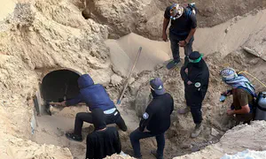 Hamas used British war cemetery in Gaza to hide weapons