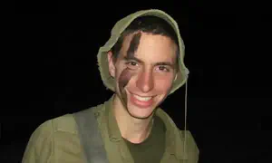 Hadar Goldin's weapon returned to his family