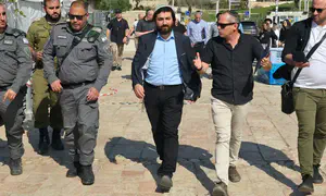 MK Succot enters area of Cave of Patriarchs closed to Jews