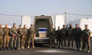 לוחמיו של הדר גולדין קיבלו את ארונו