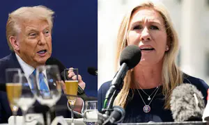 Trump blasts Marjorie Taylor Greene as 'traitor'